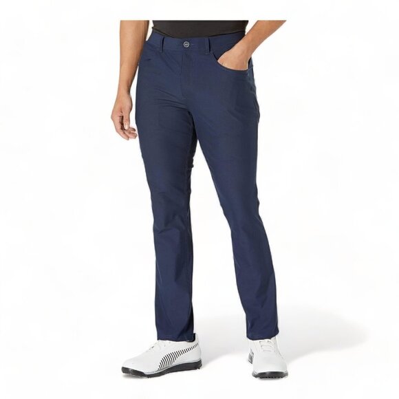 Puma 101 Fit Performance Navy Golf Pants, Men's Size 36 x 32 - Picture 1 of 11